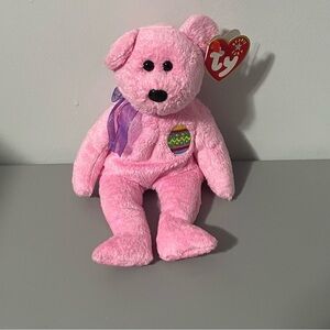 TY Beanie Baby Eggs The Easter Bear 2000 NWT